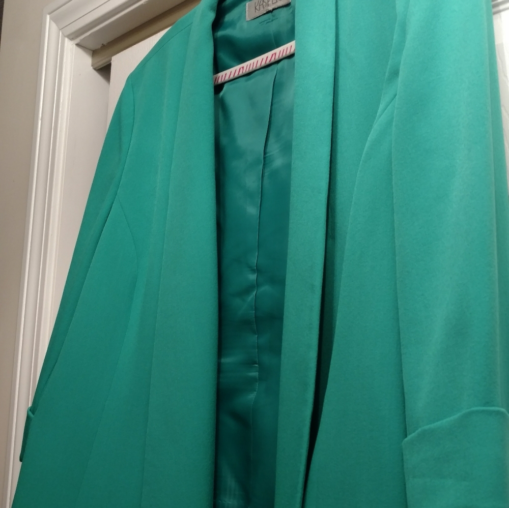 Open front blazer